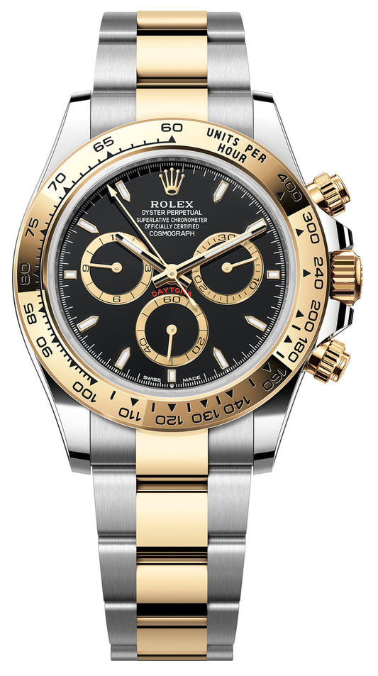 Rolex Two-Tone Daytona Black 126503