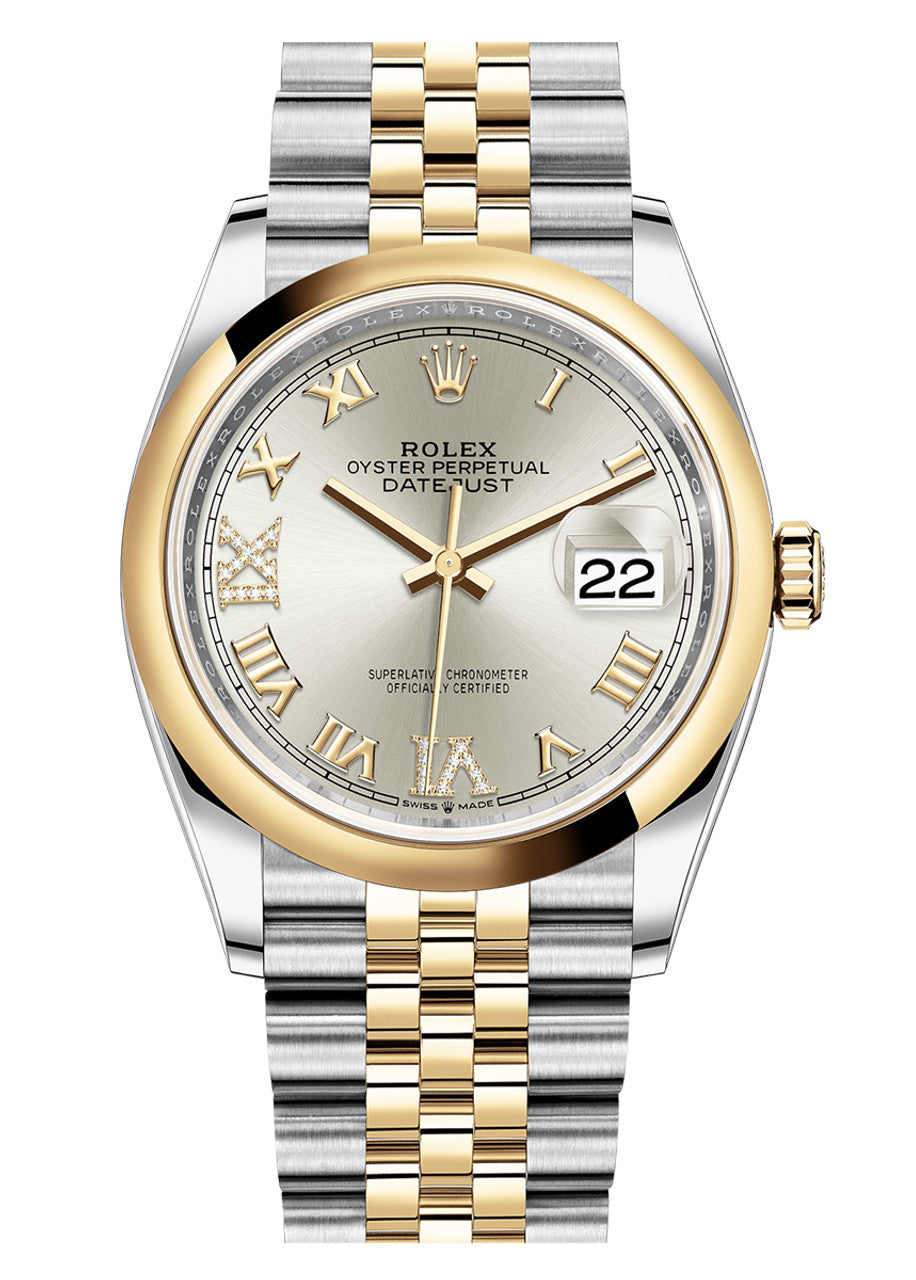 Rolex Datejust 36mm Two Tone 126203SRDJ