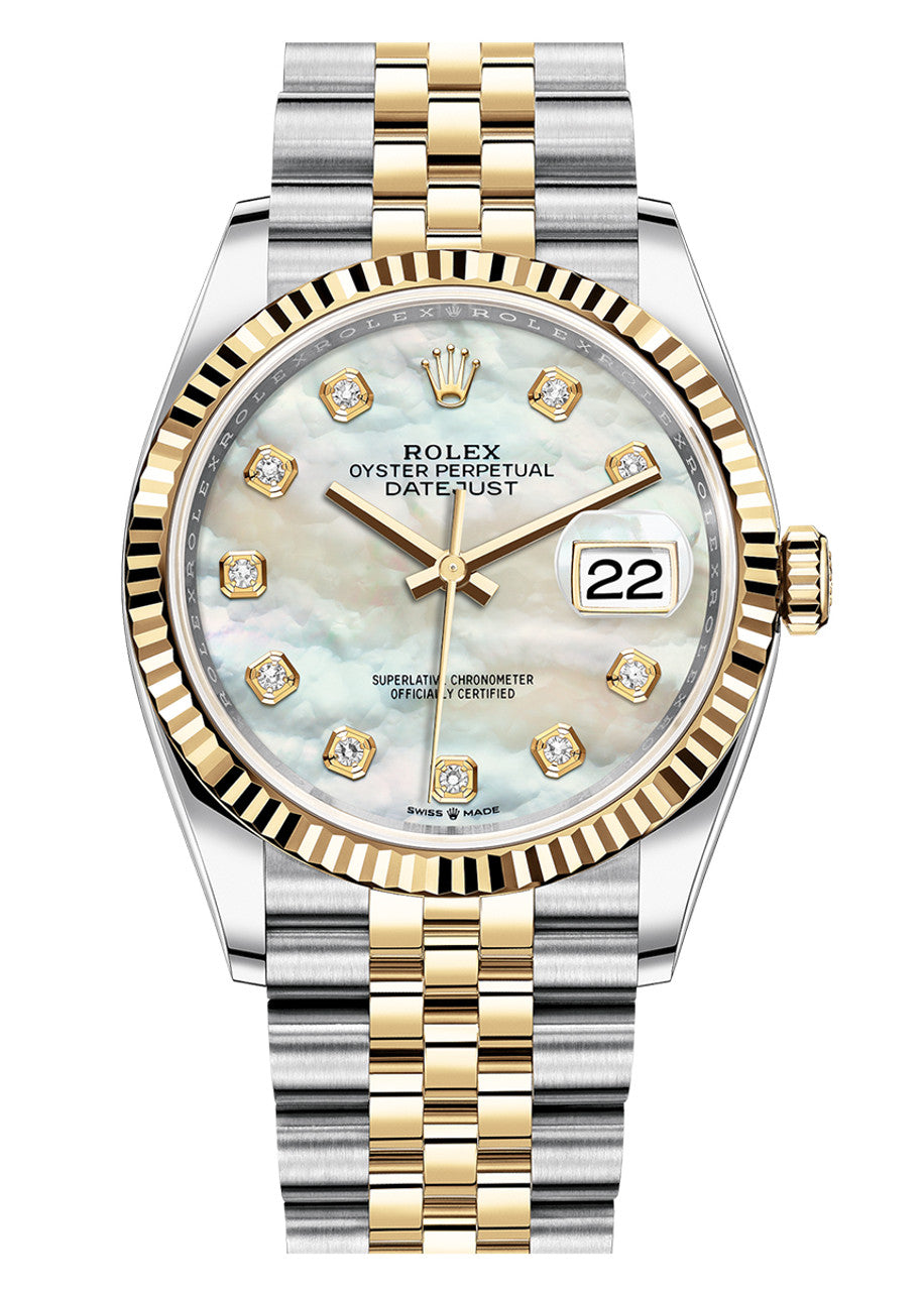 Rolex Datejust 36mm Two Tone 126233MOPDJ