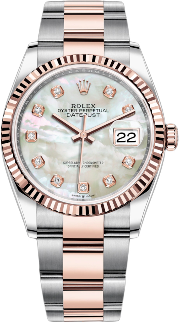 Rolex Datejust 36mm Two Tone 126281MOPDFO