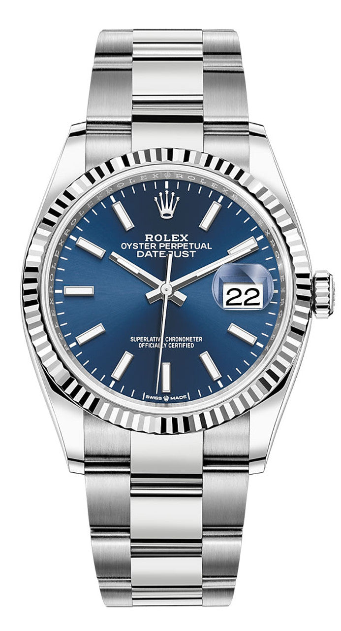 Rolex Oyster Perpertual 36mm Datejust 126234LIO