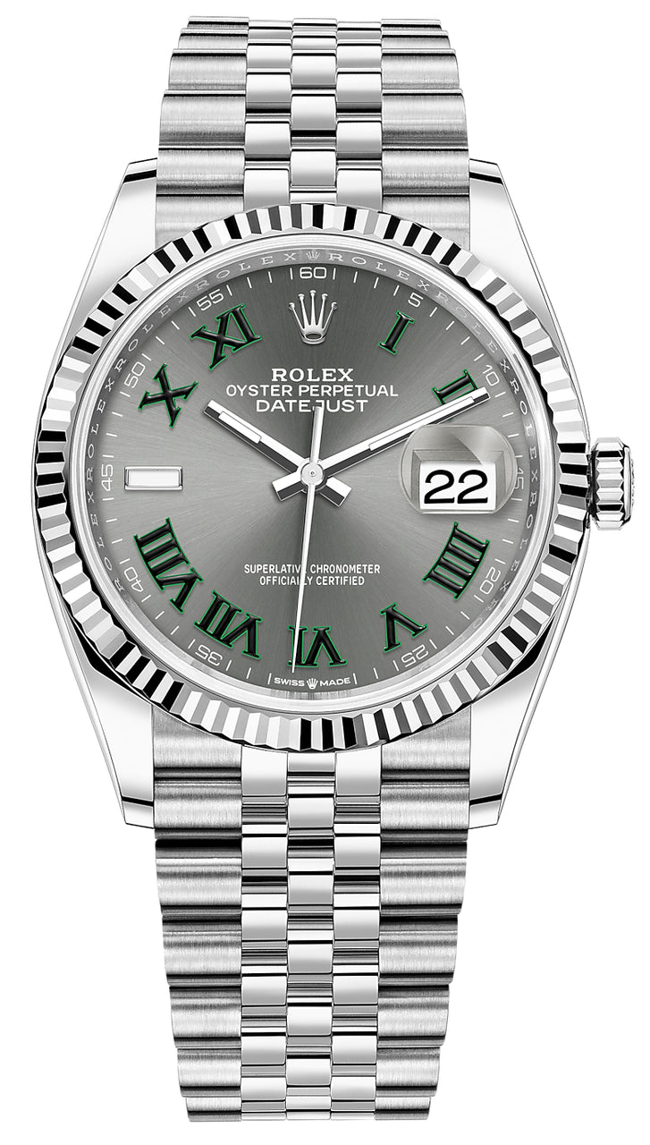 Rolex Datejust 36mm Steel 126234 Wimbledon