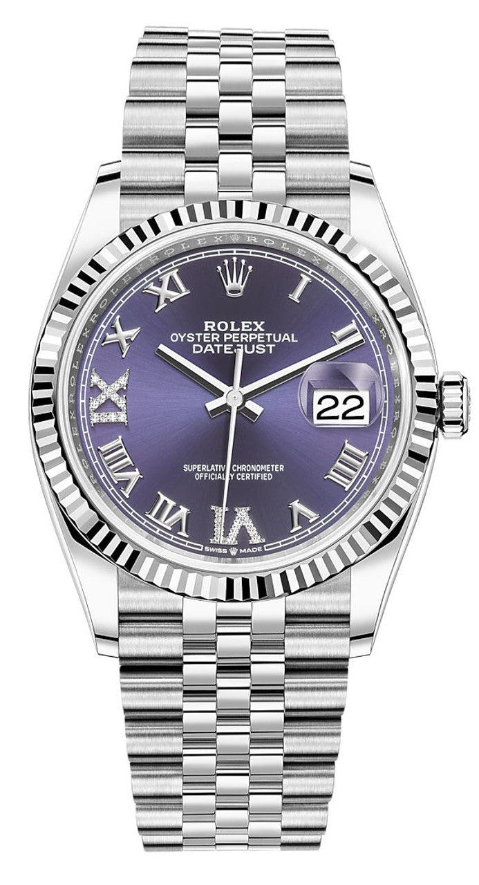 Rolex Oyster Perpertual 36mm Datejust 126234VRDJ