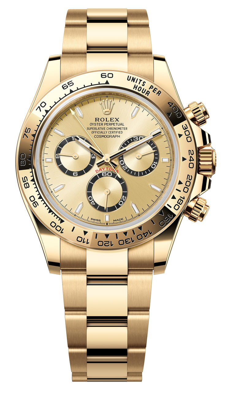 Rolex Yellow Gold Daytona 126508-0005 Champagne