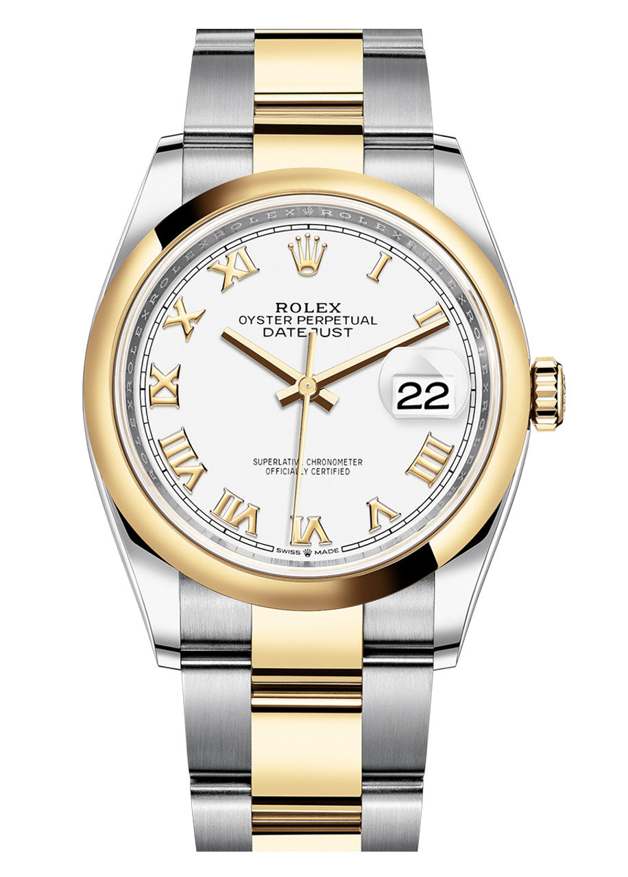 Rolex Datejust 36mm Two Tone 126203WRO