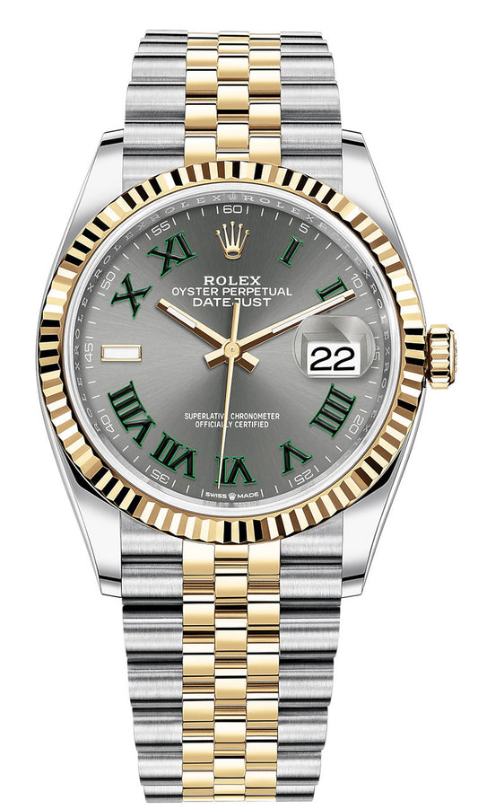 Rolex Datejust 36mm Two Tone 126233 Wimbledon