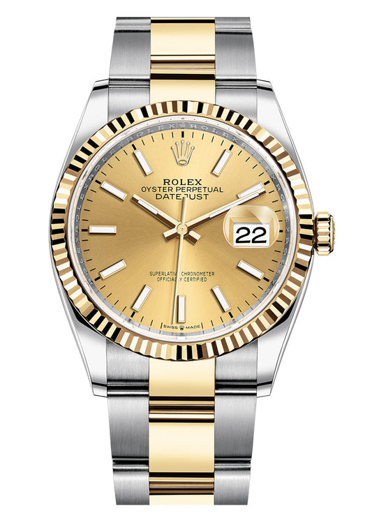 Rolex Datejust 36mm Two Tone 126233CXO