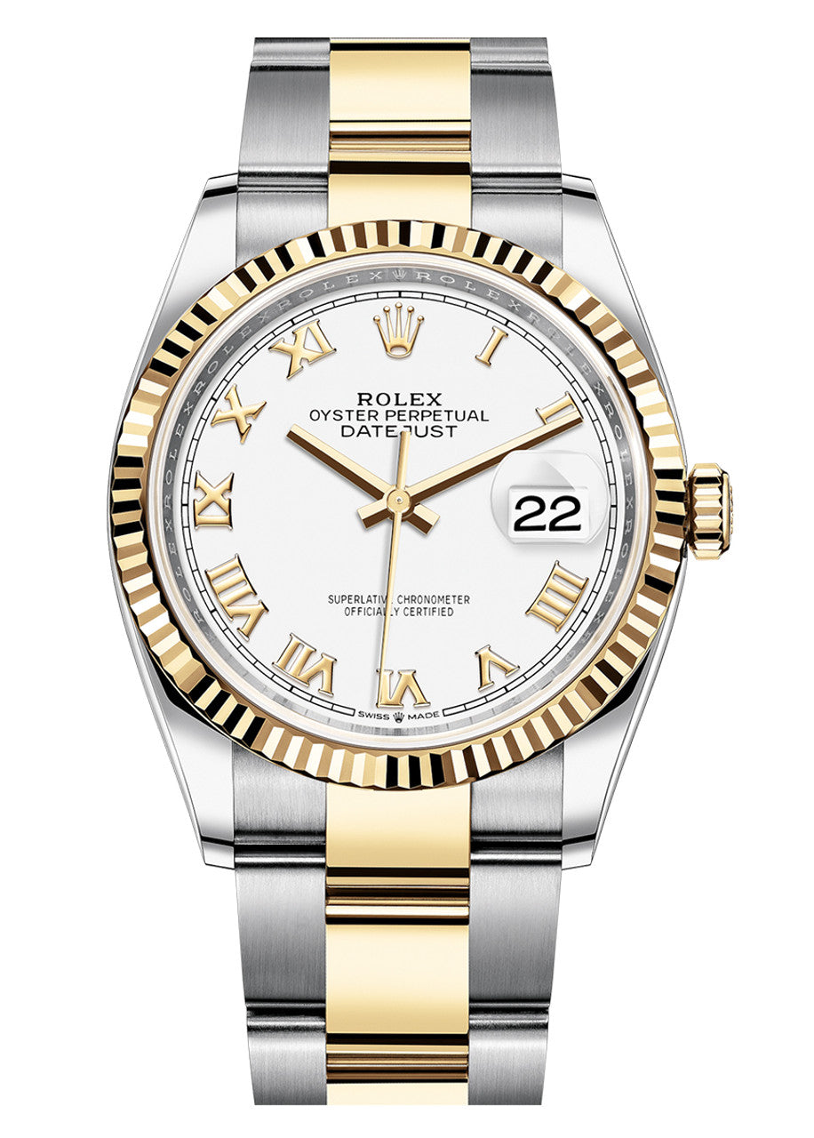 Rolex Datejust 36mm Two Tone 126233WRO