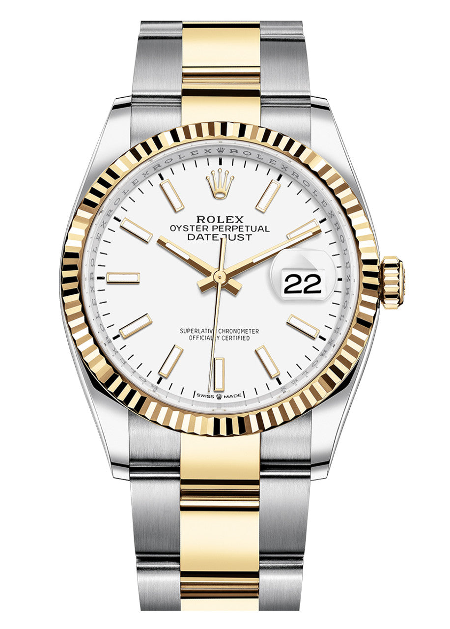 Rolex Datejust 36mm Two Tone 126233WXO