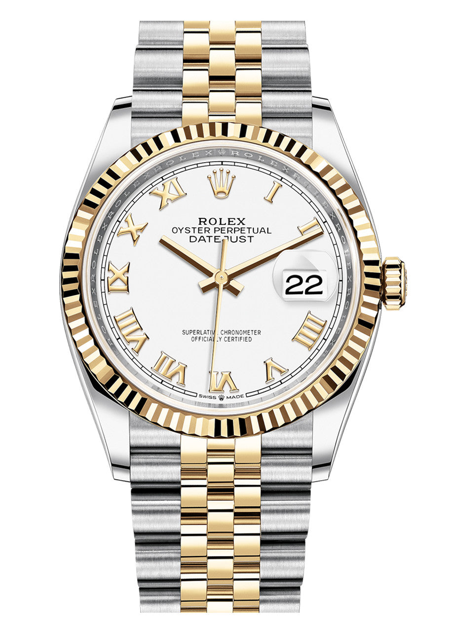 Rolex Datejust 36mm Two Tone 126233WRJ