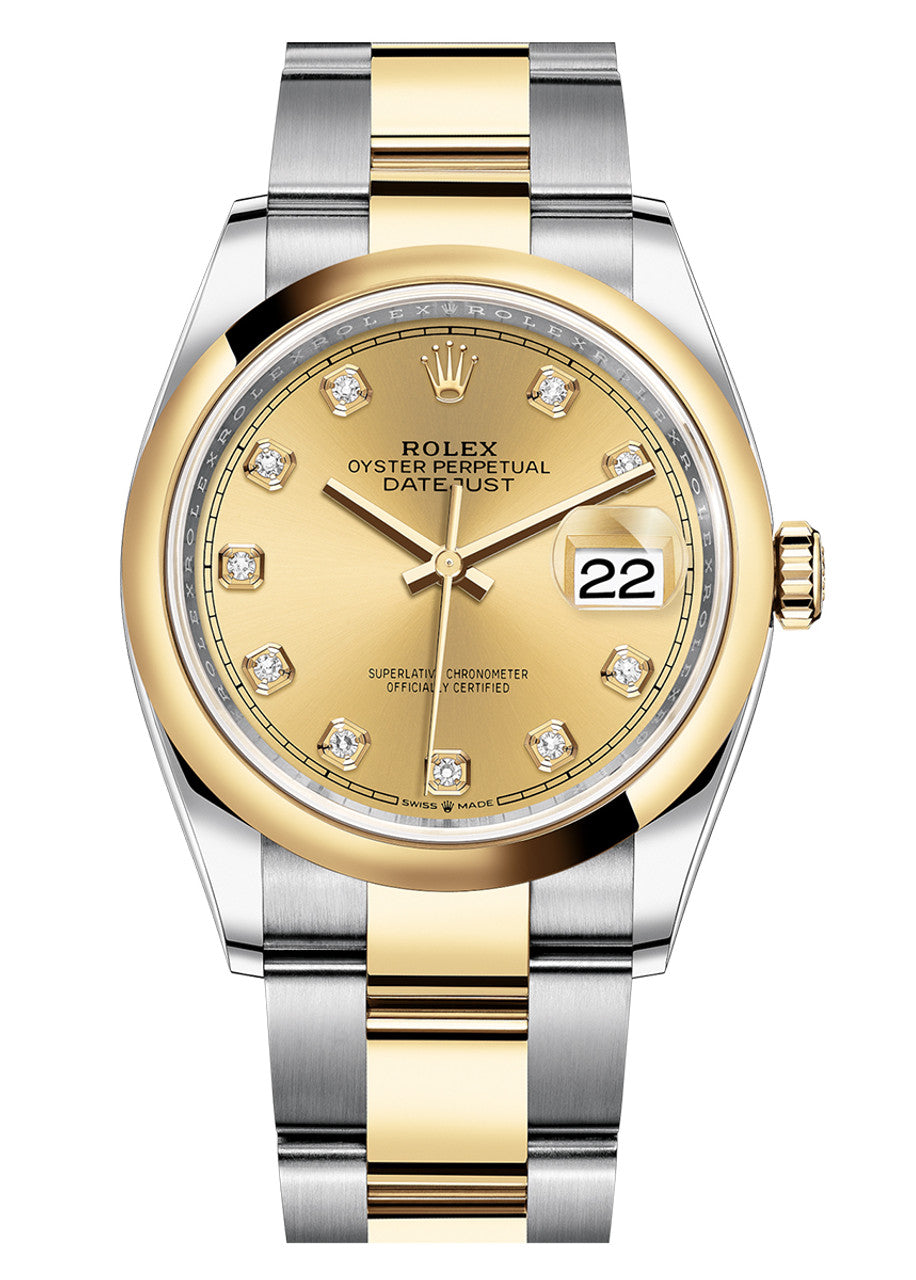 Rolex Datejust 36mm Two Tone 126203CDO