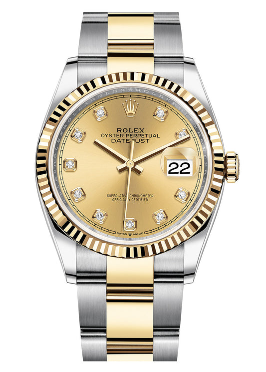 Rolex Datejust 36mm Two Tone 126233CDO