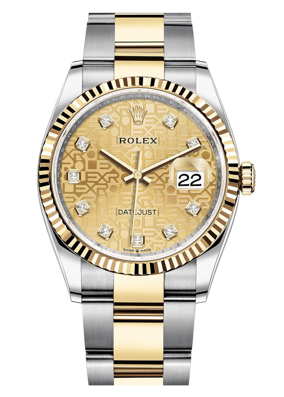 Rolex Datejust 36mm Two Tone 126233CDJO