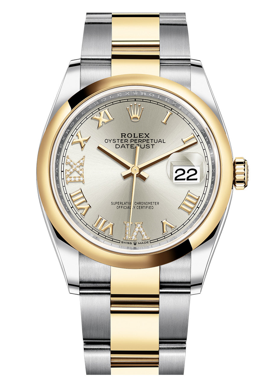 Rolex Datejust 36mm Two Tone 126203SRDO