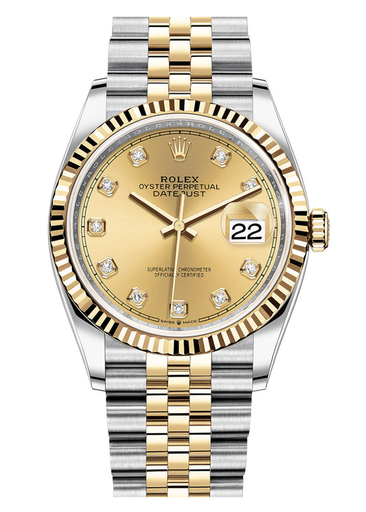 Rolex Datejust 36mm Two Tone 126233CDJ